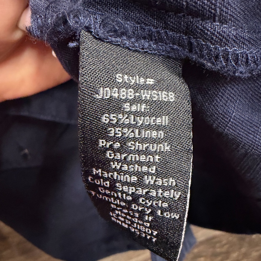 Sanctuary Standard Stylish Navy Utility Jacket with Hood - Picture 4 of 6